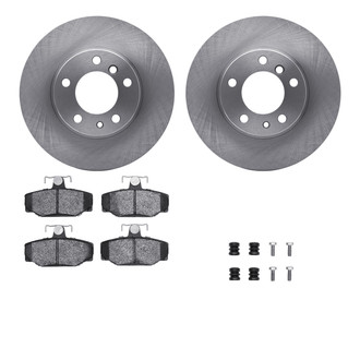 R1 Concepts® WFTH1-27115 - Rear Brake Kit with Euro Ceramic Pads
