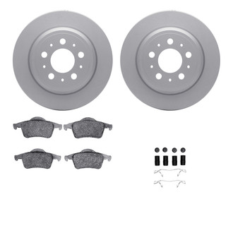 R1 Concepts® - Rear Brake Kit with Euro Ceramic Pads
