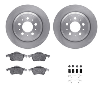 R1 Concepts® - Rear Brake Kit with Euro Ceramic Pads