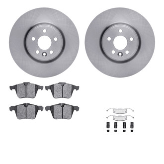 R1 Concepts® - Front Brake Kit with Euro Ceramic Pads