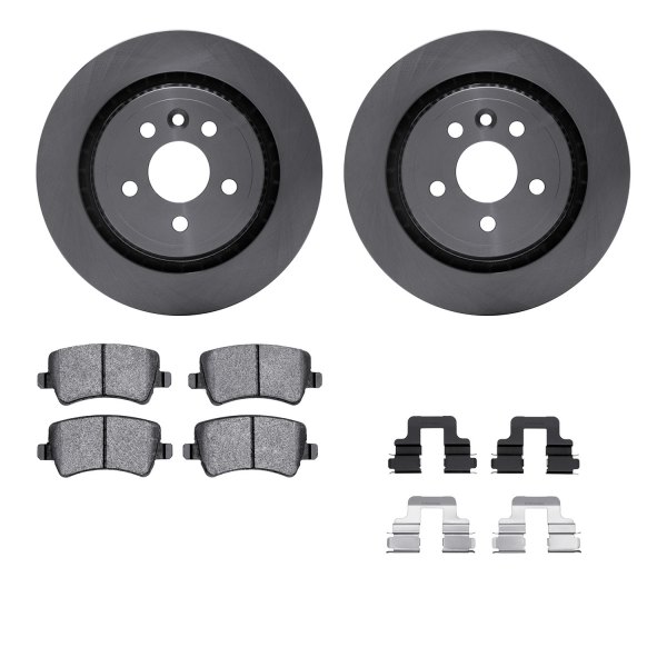  R1 Concepts® - Rear Brake Kit with Euro Ceramic Pads