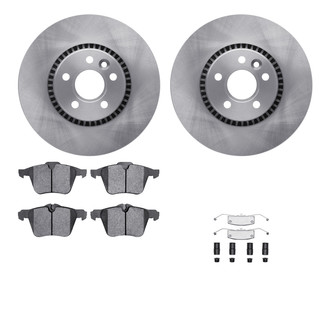 R1 Concepts® - Front Brake Kit with Euro Ceramic Pads