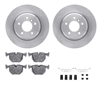 R1 Concepts® - Rear Brake Kit with Euro Ceramic Pads