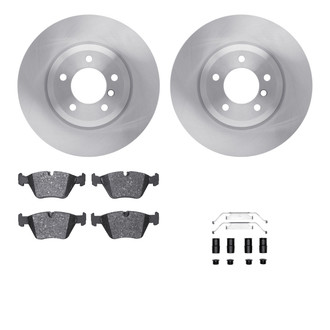 R1 Concepts® - Front Brake Kit with Euro Ceramic Pads