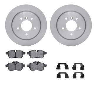 R1 Concepts® - Rear Brake Kit with Euro Ceramic Pads