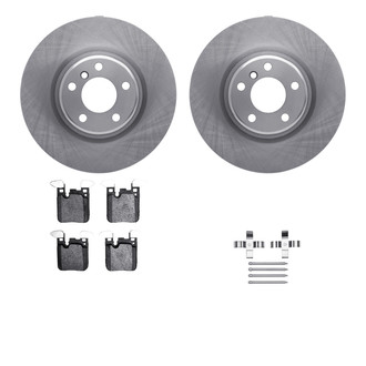 R1 Concepts® - Rear Brake Kit with Euro Ceramic Pads