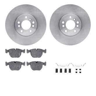 R1 Concepts® - Front Brake Kit with Euro Ceramic Pads