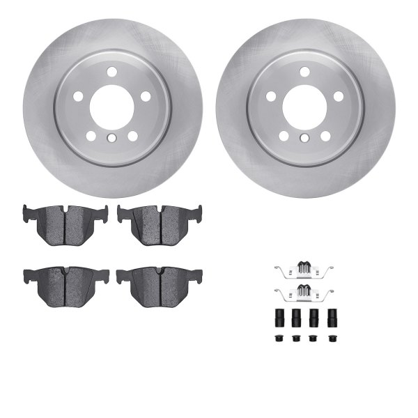  R1 Concepts® - Rear Brake Kit with Euro Ceramic Pads