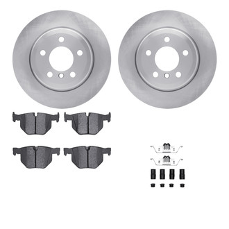 R1 Concepts® - Rear Brake Kit with Euro Ceramic Pads