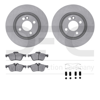 R1 Concepts® - Front Brake Kit with Euro Ceramic Pads