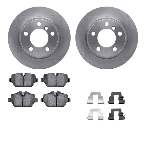  R1 Concepts® - Rear Brake Kit with Euro Ceramic Pads