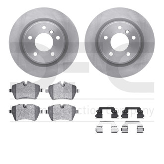 R1 Concepts® - Front Brake Kit with Euro Ceramic Pads
