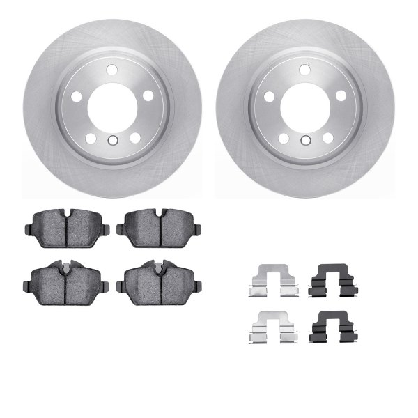  R1 Concepts® - Rear Brake Kit with Euro Ceramic Pads