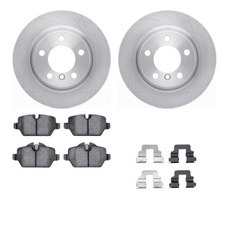 R1 Concepts® - Rear Brake Kit with Euro Ceramic Pads