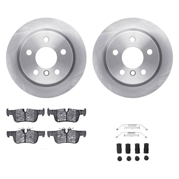  R1 Concepts® - Rear Brake Kit with Euro Ceramic Pads
