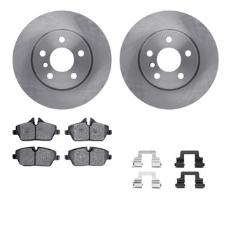 R1 Concepts® - Front Brake Kit with Euro Ceramic Pads