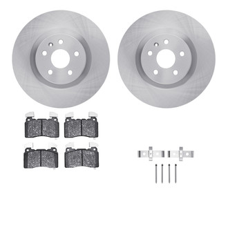 R1 Concepts® - Front Brake Kit with Euro Ceramic Pads