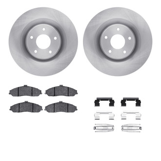 R1 Concepts® - Front Brake Kit with Euro Ceramic Pads
