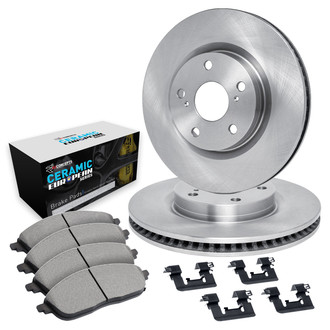 R1 Concepts® - Brake Kit with Euro Ceramic Pads
