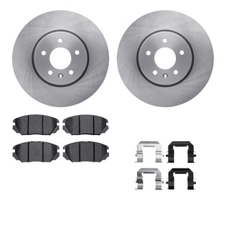 R1 Concepts® - Front Brake Kit with Euro Ceramic Pads