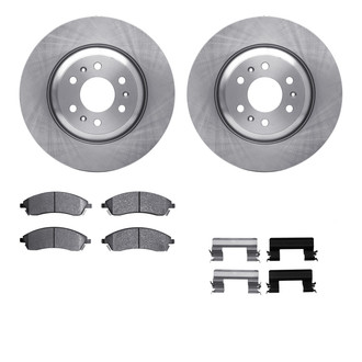 R1 Concepts® - Front Brake Kit with Euro Ceramic Pads
