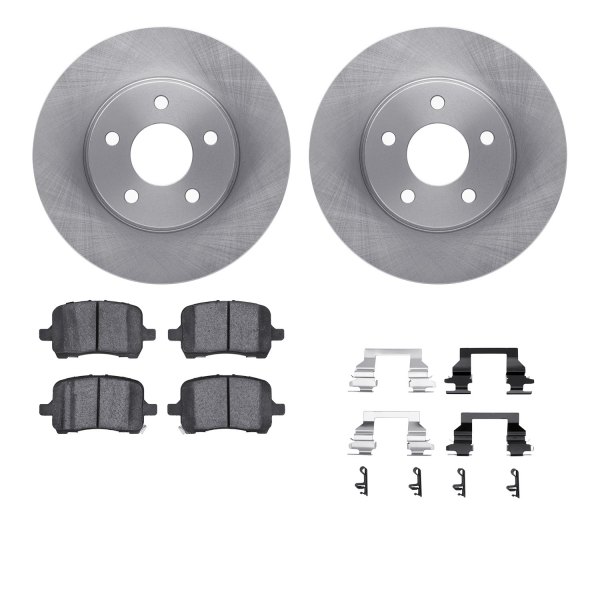  R1 Concepts® - Front Brake Kit with Euro Ceramic Pads