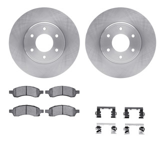 R1 Concepts® - Front Brake Kit with Euro Ceramic Pads