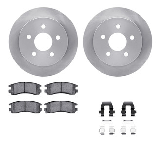 R1 Concepts® - Rear Brake Kit with Euro Ceramic Pads