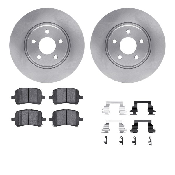  R1 Concepts® - Front Brake Kit with Euro Ceramic Pads