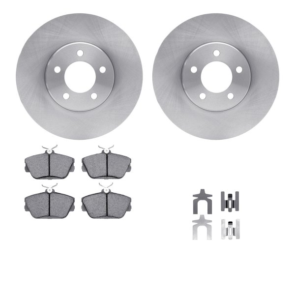  R1 Concepts® - Front Brake Kit with Euro Ceramic Pads