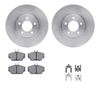 R1 Concepts® - Front Brake Kit with Euro Ceramic Pads