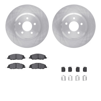 R1 Concepts® - Front Brake Kit with Euro Ceramic Pads