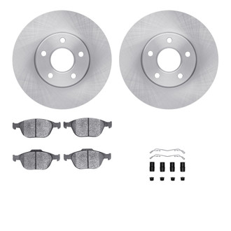 R1 Concepts® - Front Brake Kit with Euro Ceramic Pads