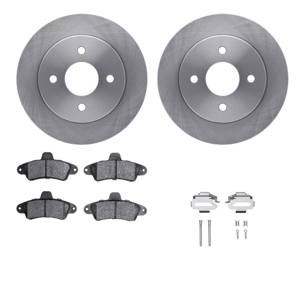  R1 Concepts® - Rear Brake Kit with Euro Ceramic Pads