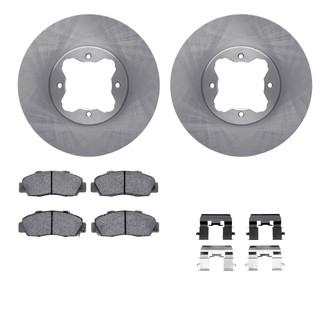R1 Concepts® - Front Brake Kit with Euro Ceramic Pads