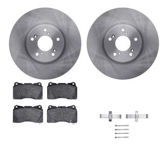 R1 Concepts® - Front Brake Kit with Euro Ceramic Pads