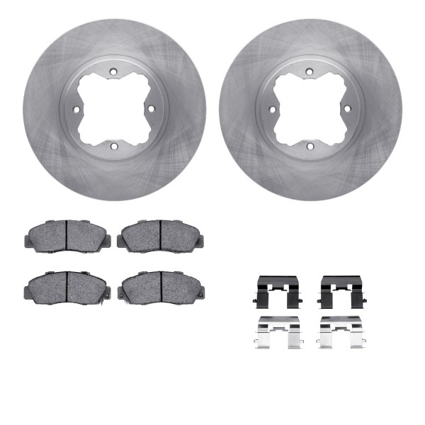  R1 Concepts® - Front Brake Kit with Euro Ceramic Pads