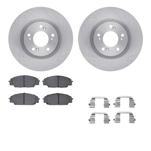  R1 Concepts® - Front Brake Kit with Euro Ceramic Pads