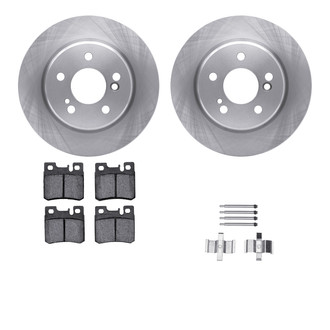 R1 Concepts® - Rear Brake Kit with Euro Ceramic Pads