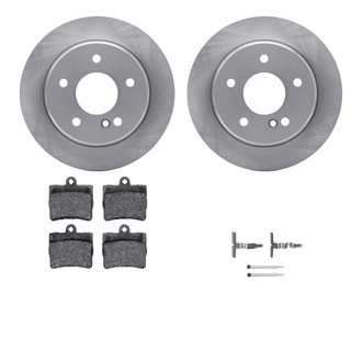 R1 Concepts® - Rear Brake Kit with Euro Ceramic Pads