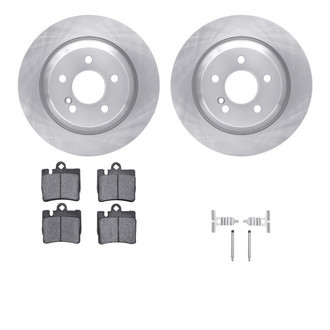 R1 Concepts® - Rear Brake Kit with Euro Ceramic Pads