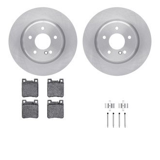 R1 Concepts® - Rear Brake Kit with Euro Ceramic Pads