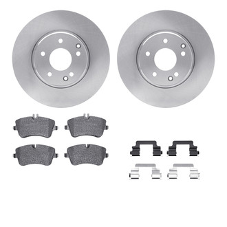 R1 Concepts® - Front Brake Kit with Euro Ceramic Pads