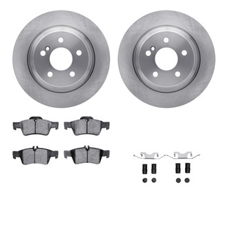 R1 Concepts® - Rear Brake Kit with Euro Ceramic Pads