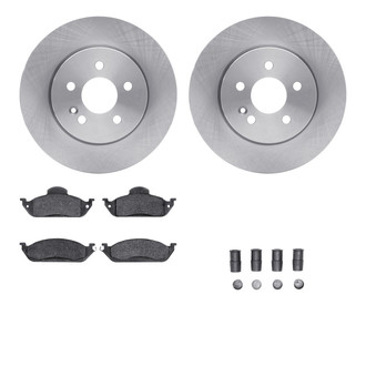 R1 Concepts® - Front Brake Kit with Euro Ceramic Pads