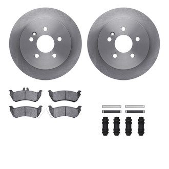 R1 Concepts® - Rear Brake Kit with Euro Ceramic Pads