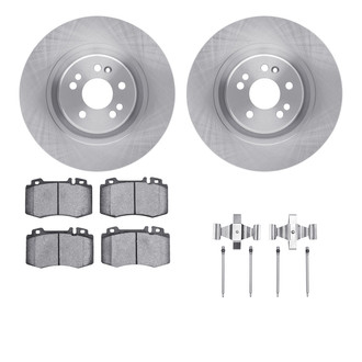R1 Concepts® - Front Brake Kit with Euro Ceramic Pads