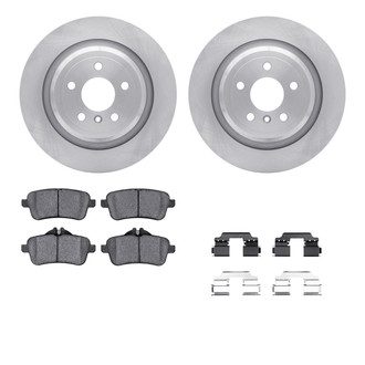 R1 Concepts® - Rear Brake Kit with Euro Ceramic Pads
