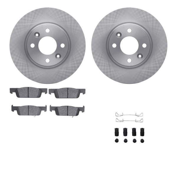  R1 Concepts® - Front Brake Kit with Euro Ceramic Pads