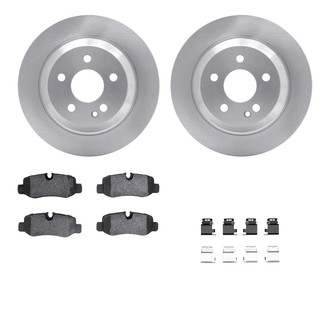 R1 Concepts® - Rear Brake Kit with Euro Ceramic Pads